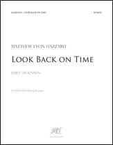 Look Back on Time SATBB choral sheet music cover